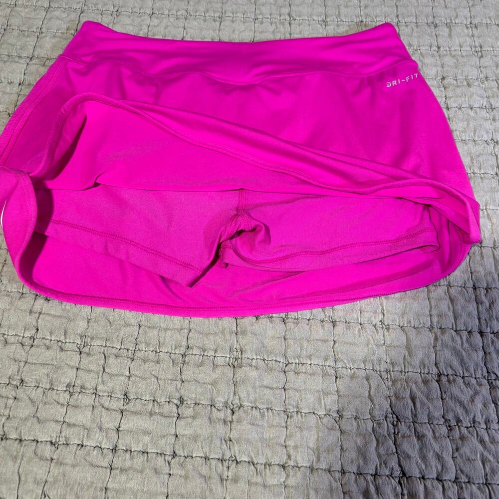 Nike Dri-FIT Pink Athletic Skort Women’s Size Small Built-In Shorts Tennis Golf - Picture 3 of 6